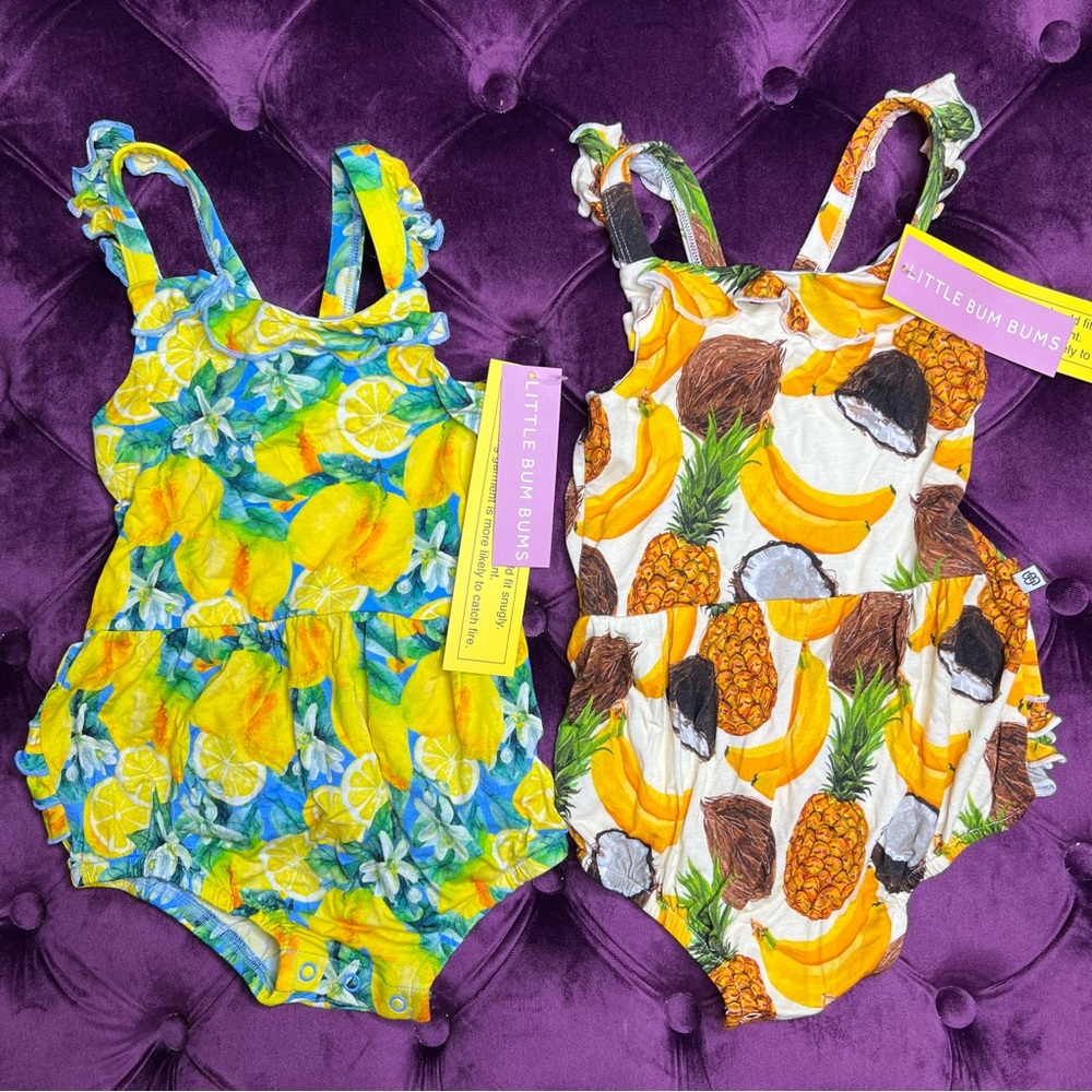 Little Bum Bum bubble rompers